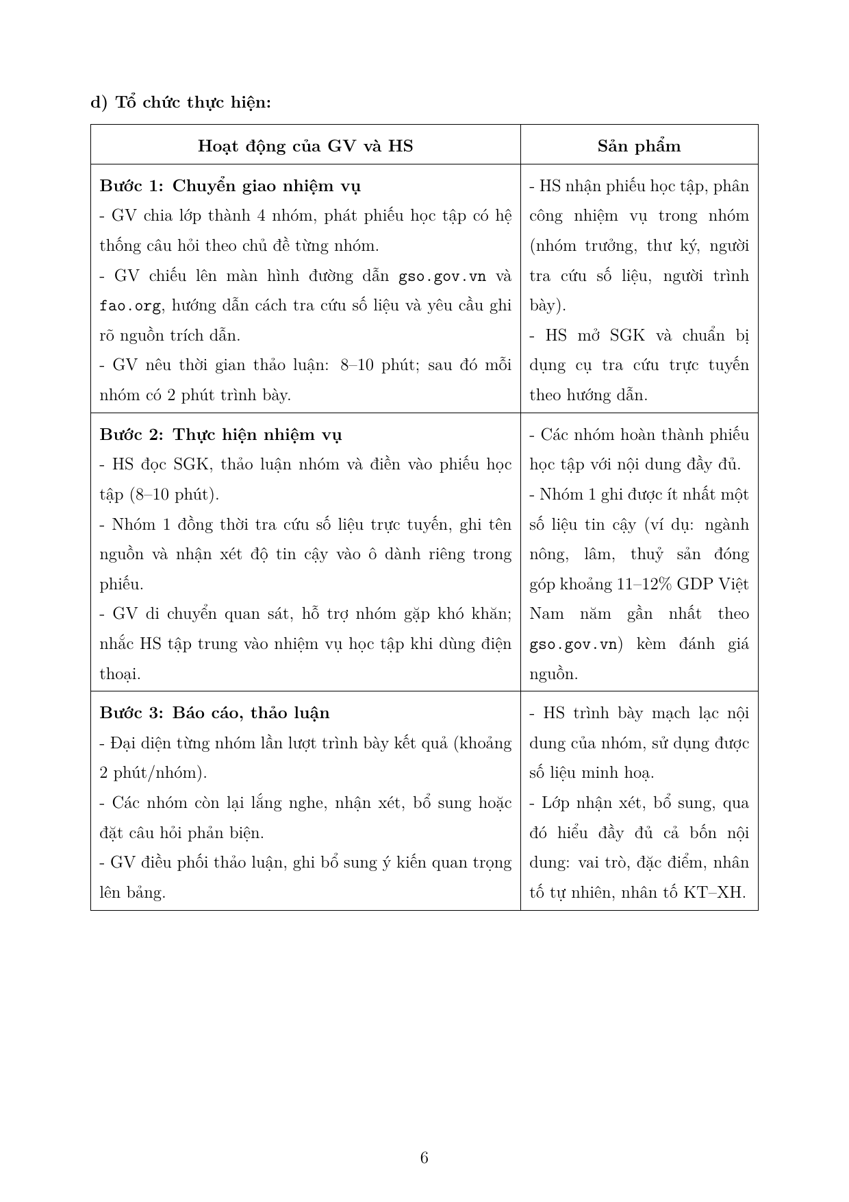 Địa lí các ngành kinh tế — trang 6