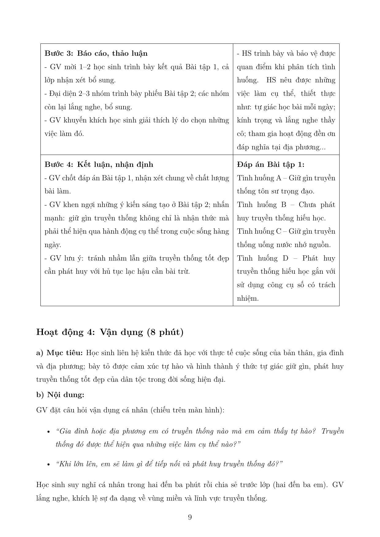 Tự hào về truyền thống dân tộc Việt Nam — trang 9