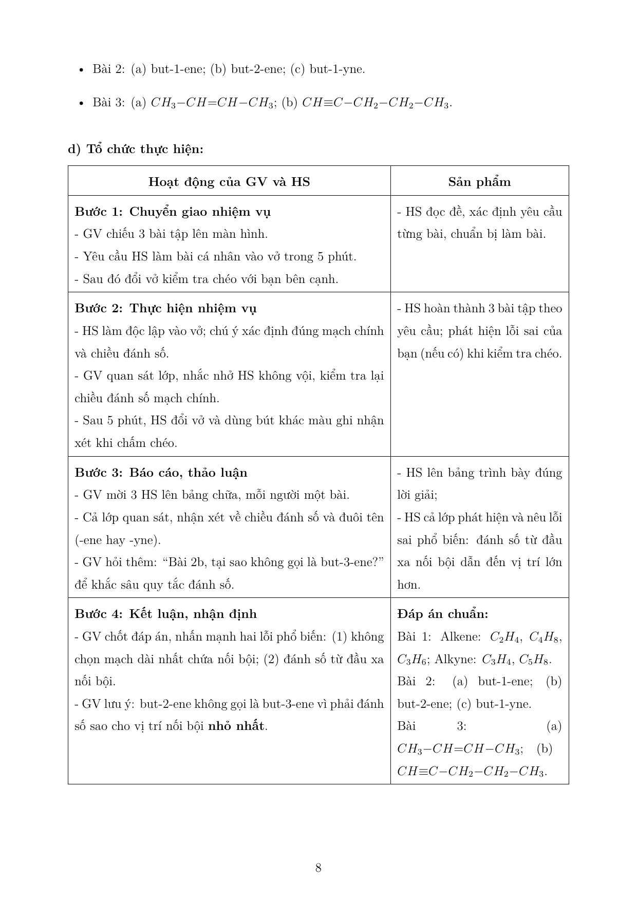 Khái niệm cân bằng hóa học và hằng số cân bằng — trang 8