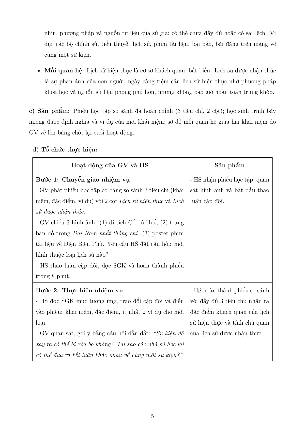 Lịch sử hiện thực và nhận thức lịch sử — trang 5