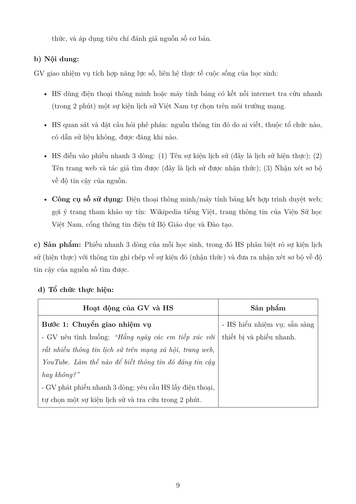 Lịch sử hiện thực và nhận thức lịch sử — trang 9