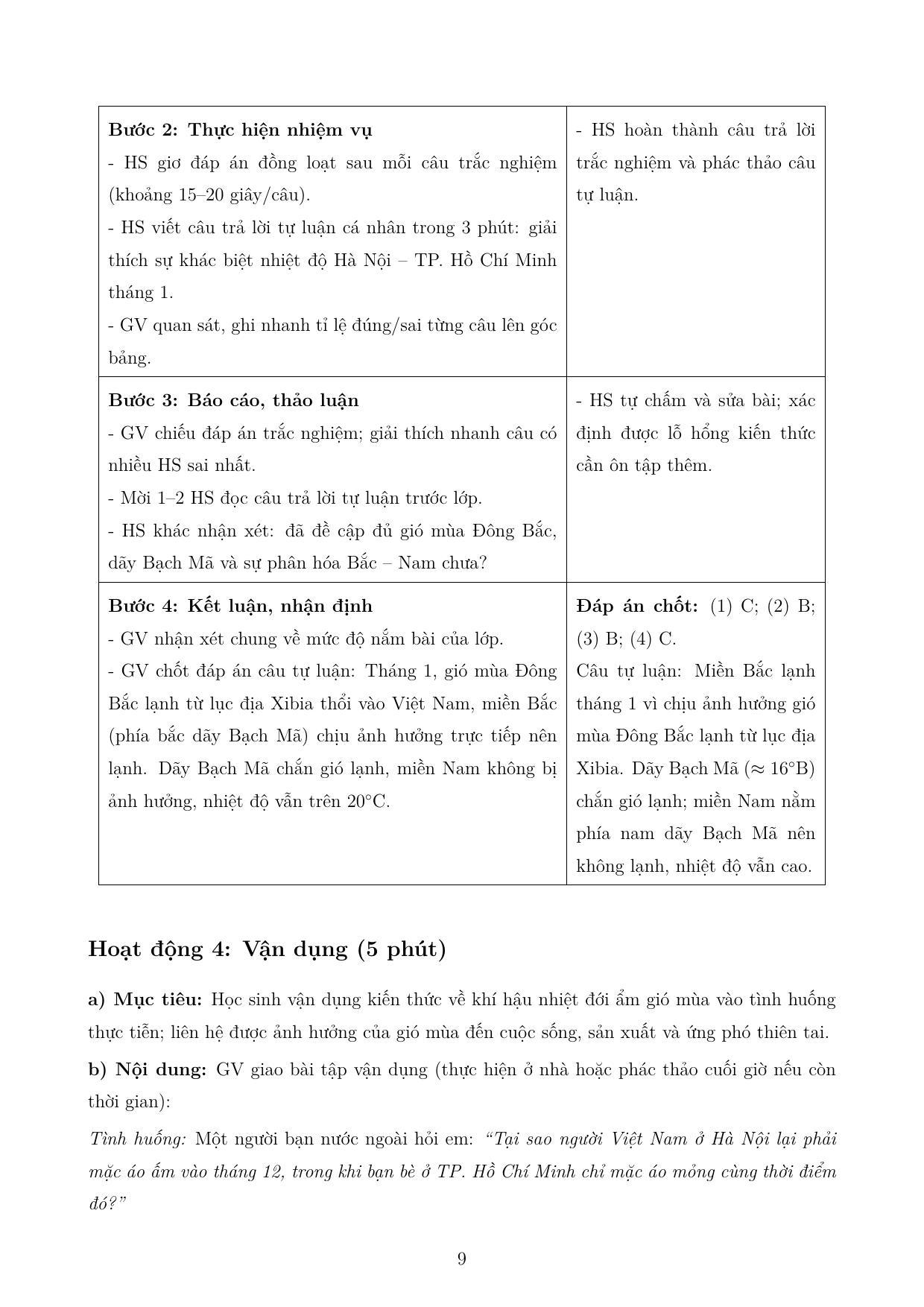 Khí hậu nhiệt đới ẩm gió mùa, phân hoá đa dạng — trang 9