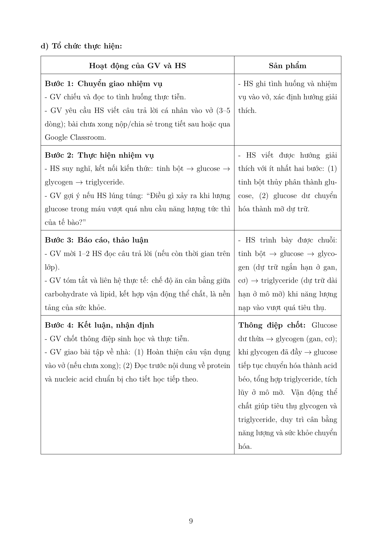 Các phân tử sinh học trong tế bào — trang 9