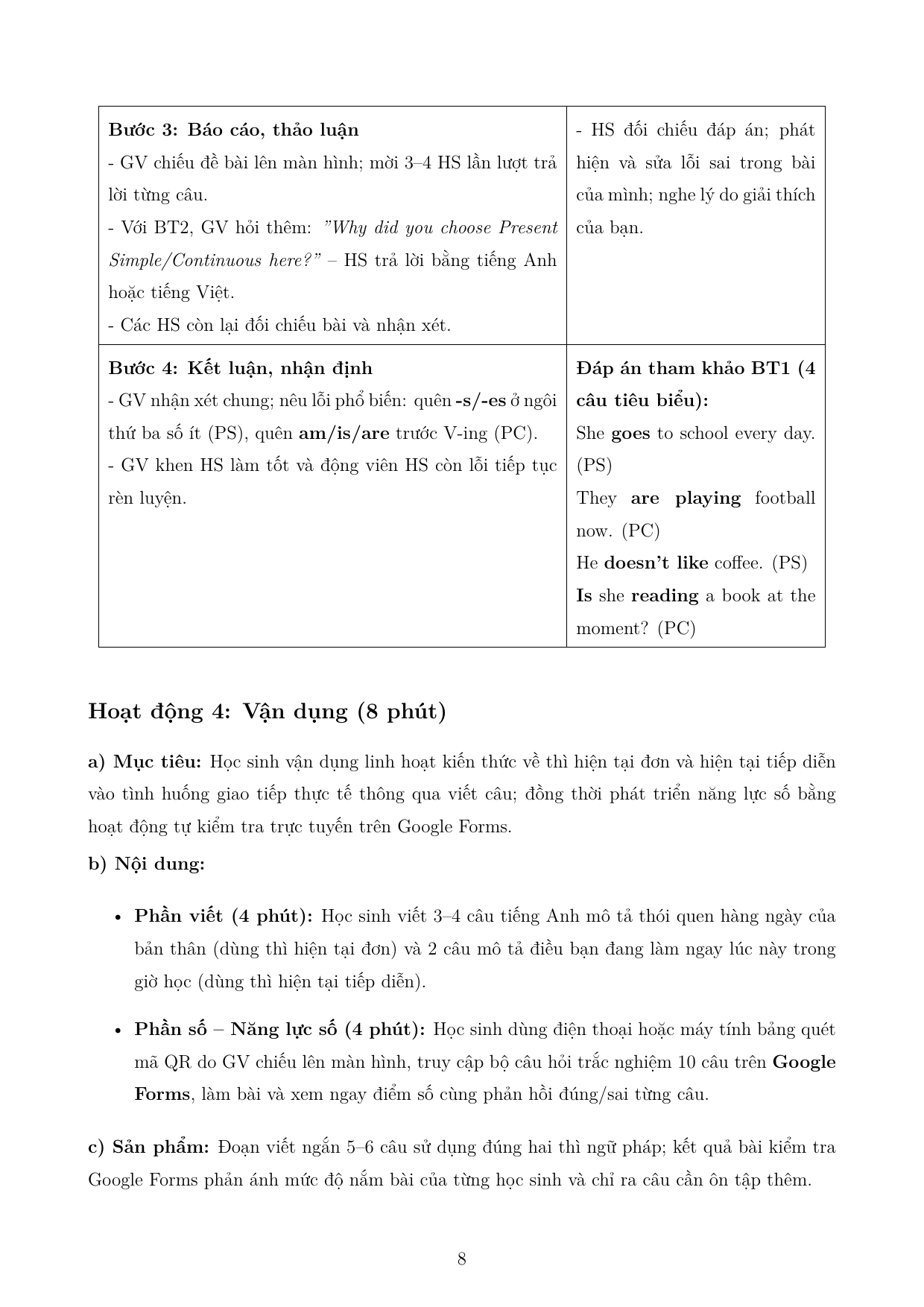 Ngữ pháp — trang 8