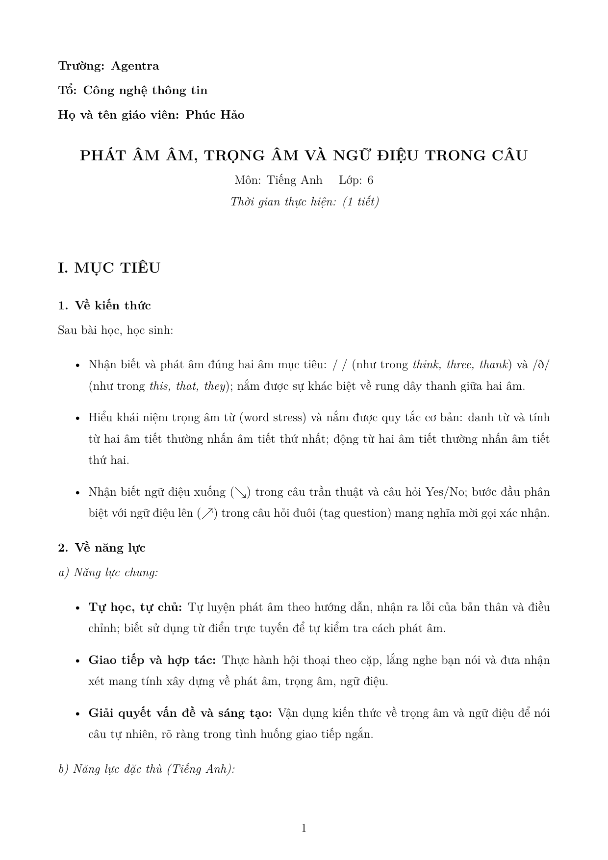 Nói — trang 1