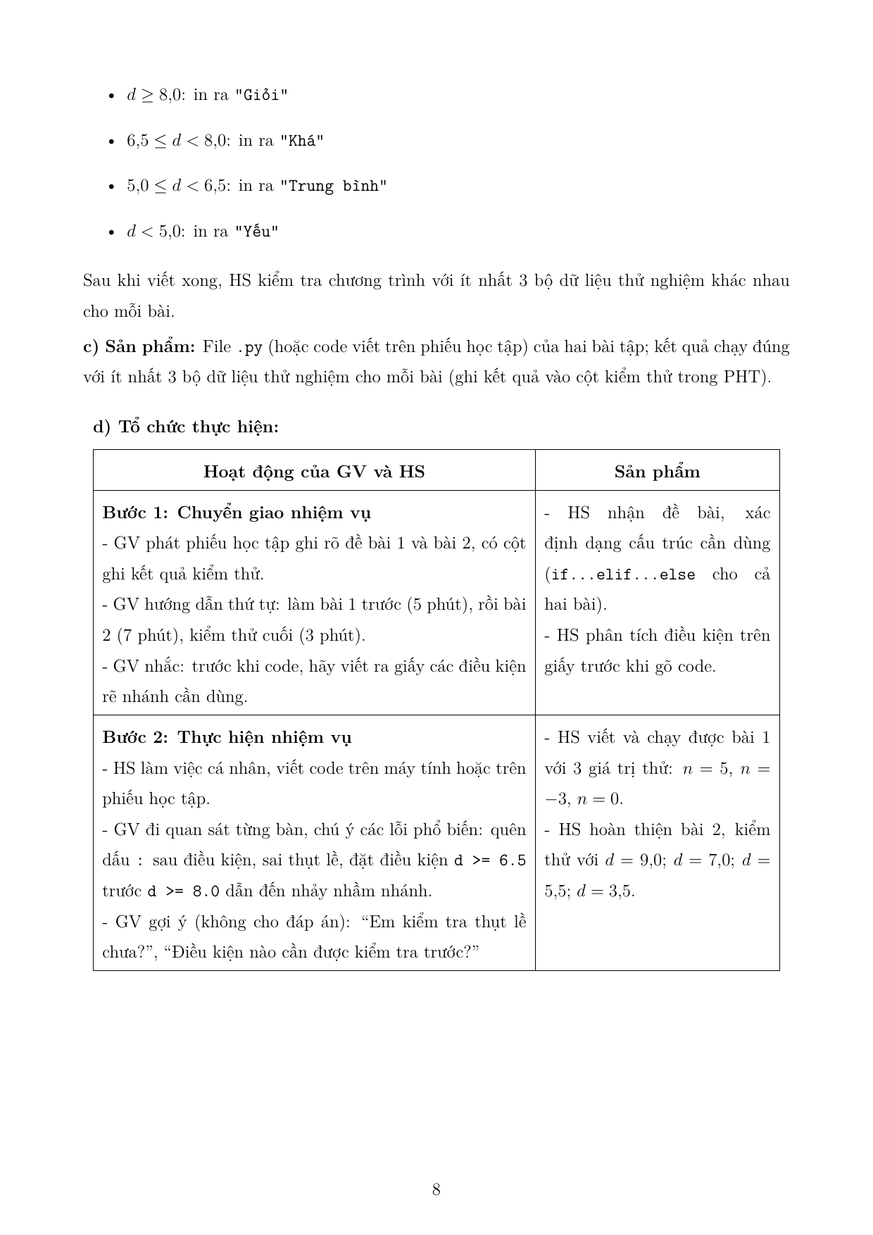 Thông tin, dữ liệu và xử lí thông tin — trang 8