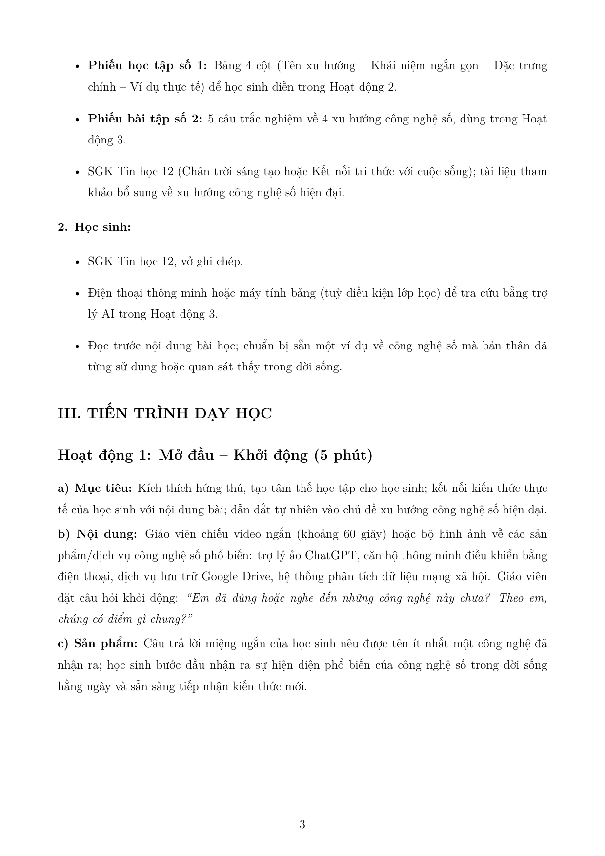 Xu hướng công nghệ số hiện đại — trang 3