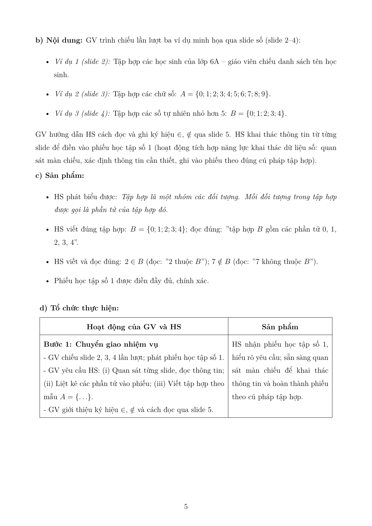 Tập hợp và phần tử — trang 5