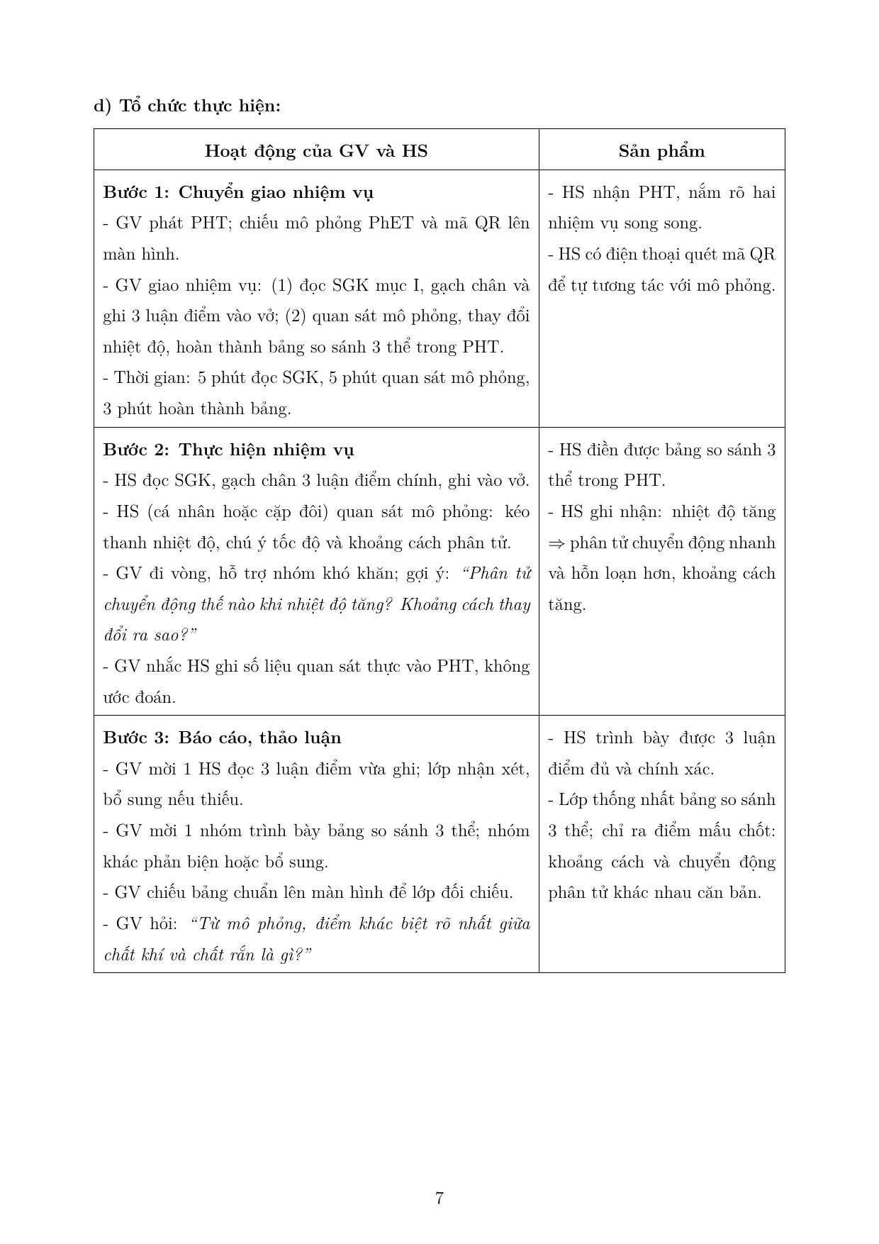 Cấu trúc của chất, mô hình động học phân tử — trang 7