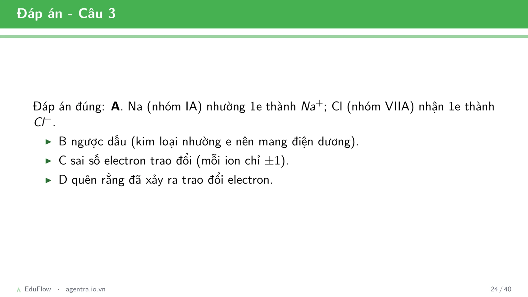 Liên kết ion và tinh thể — slide 24