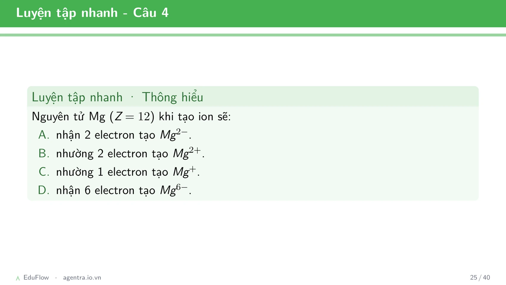 Liên kết ion và tinh thể — slide 25