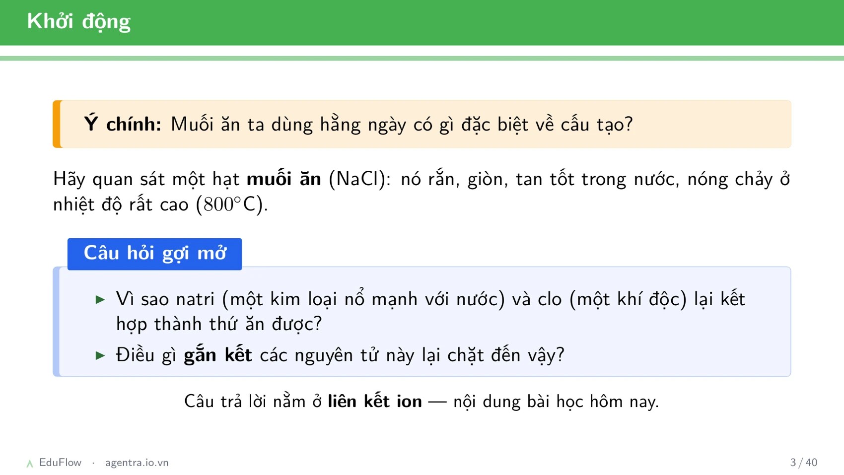 Liên kết ion và tinh thể — slide 3