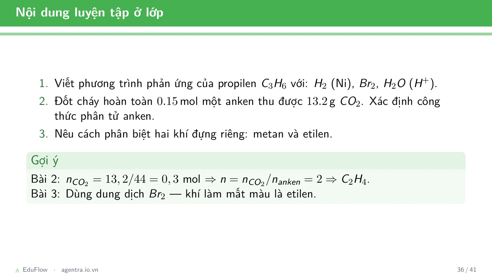 Hidrocacbon không no — slide 36