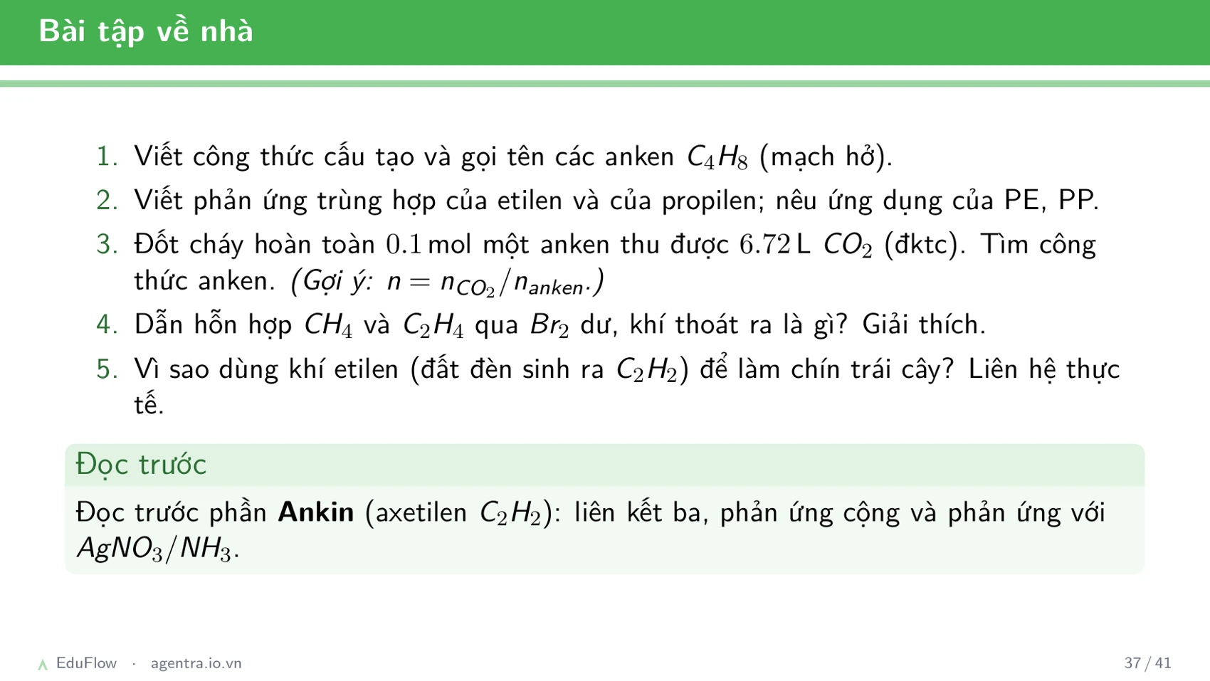 Hidrocacbon không no — slide 37