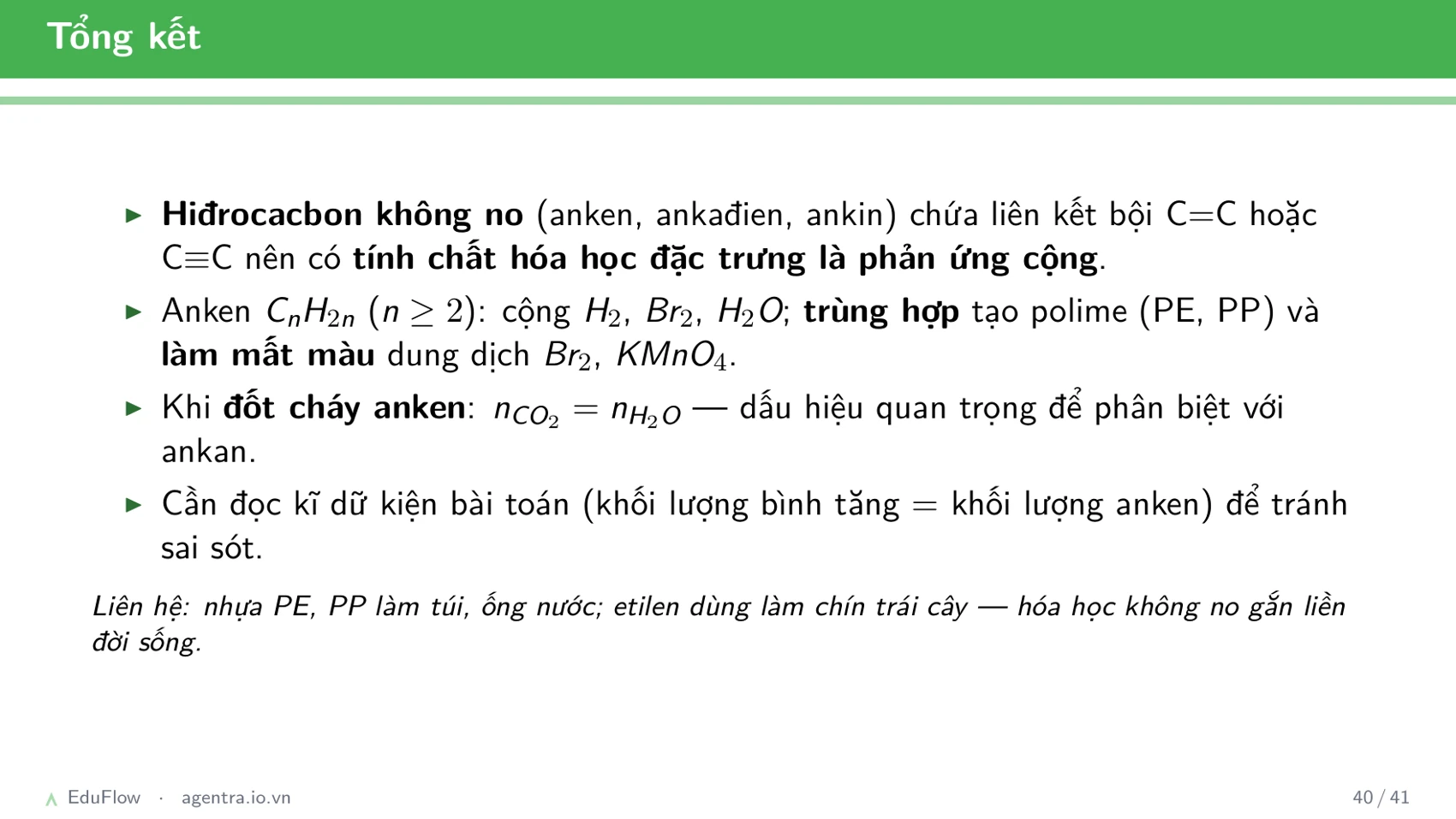 Hidrocacbon không no — slide 40
