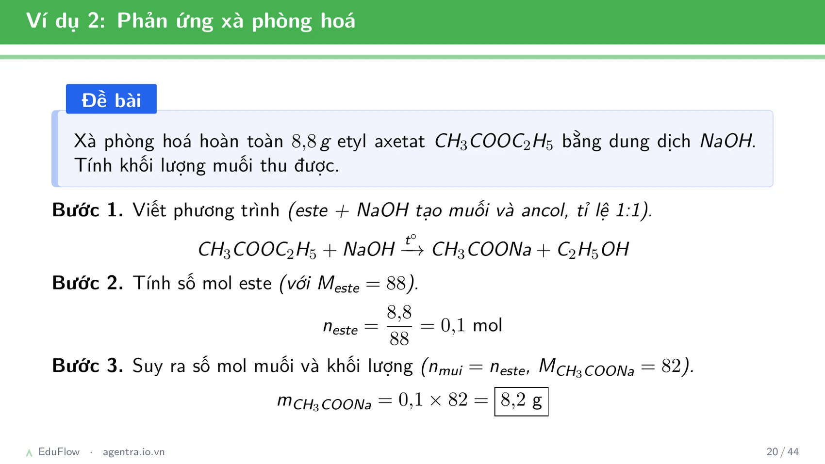 Este và chất béo — slide 20