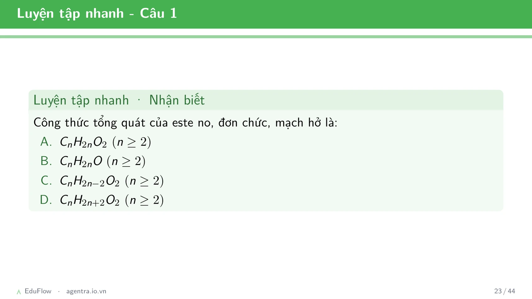 Este và chất béo — slide 23