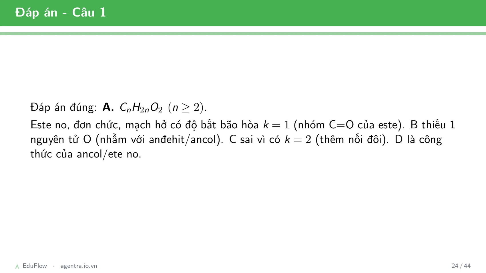Este và chất béo — slide 24