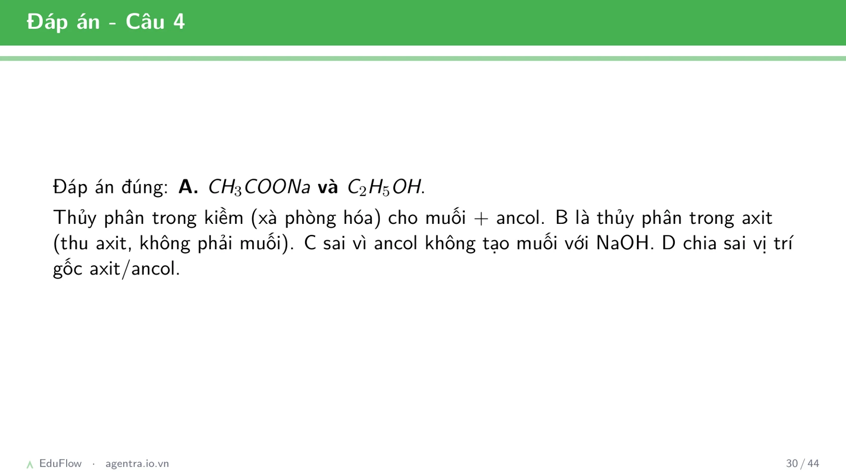 Este và chất béo — slide 30