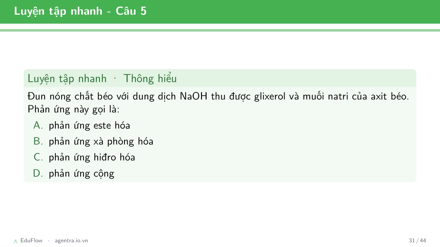 Este và chất béo — slide 31