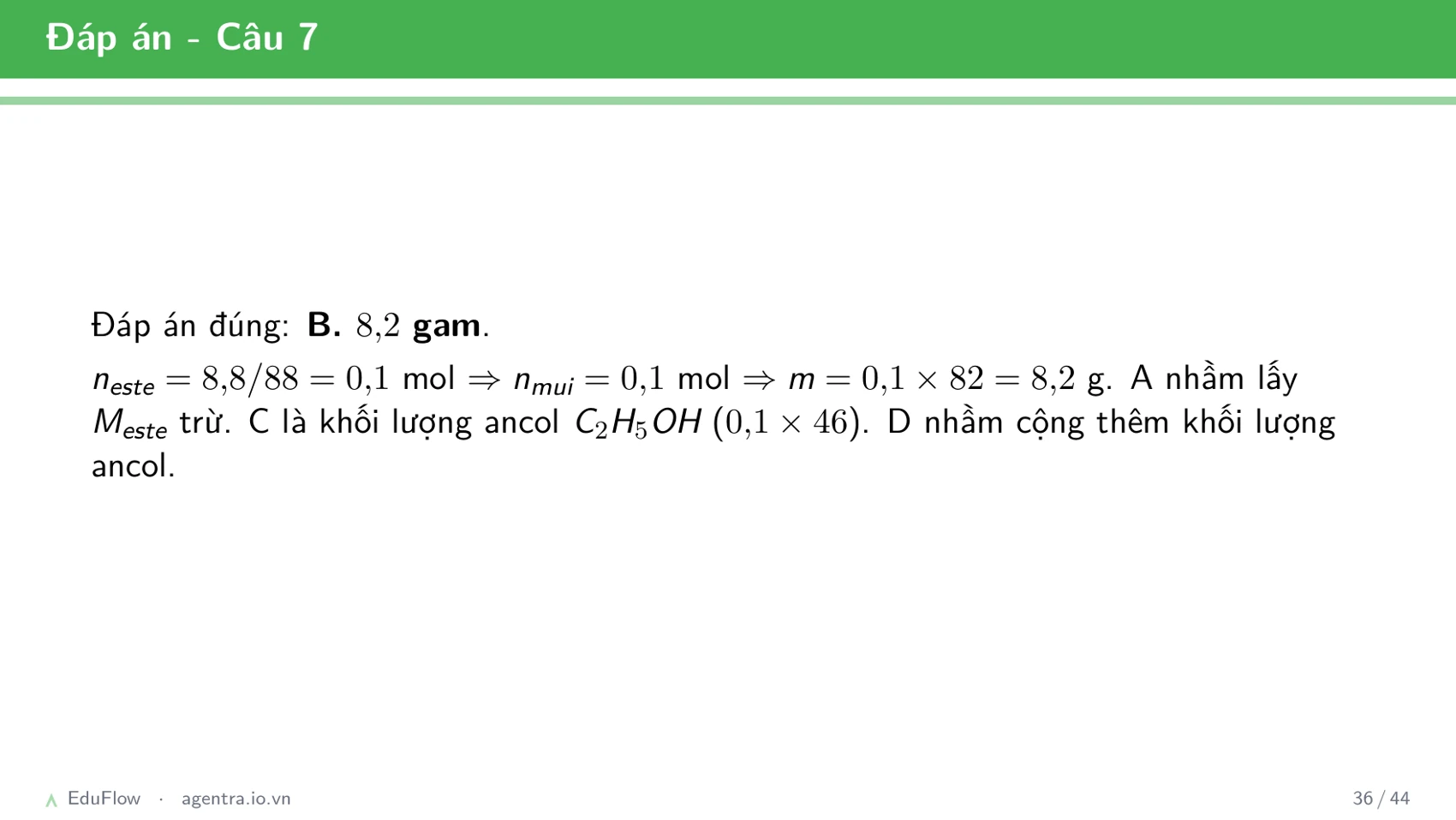 Este và chất béo — slide 36