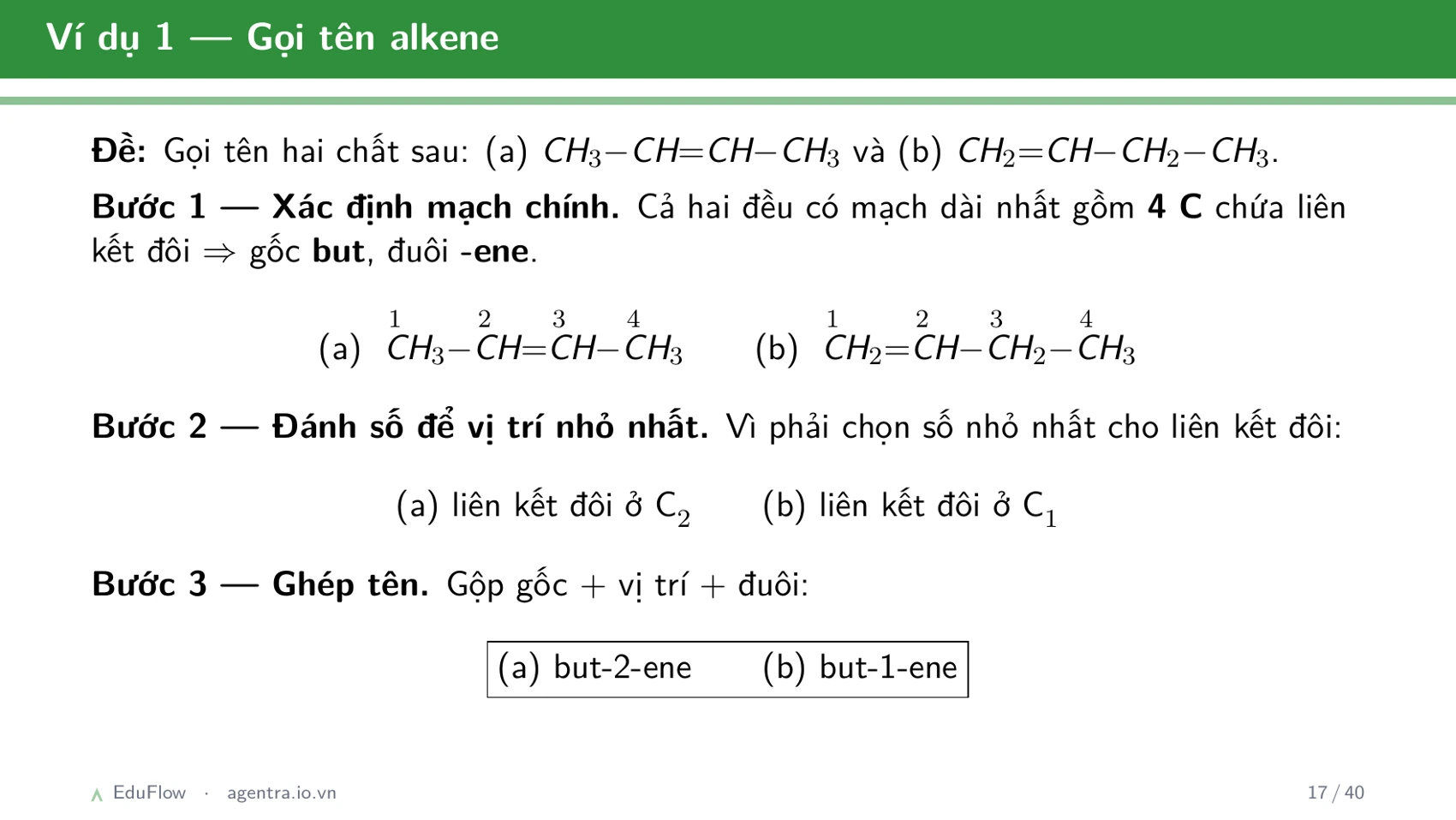 Khái niệm cân bằng hóa học và hằng số cân bằng — slide 17