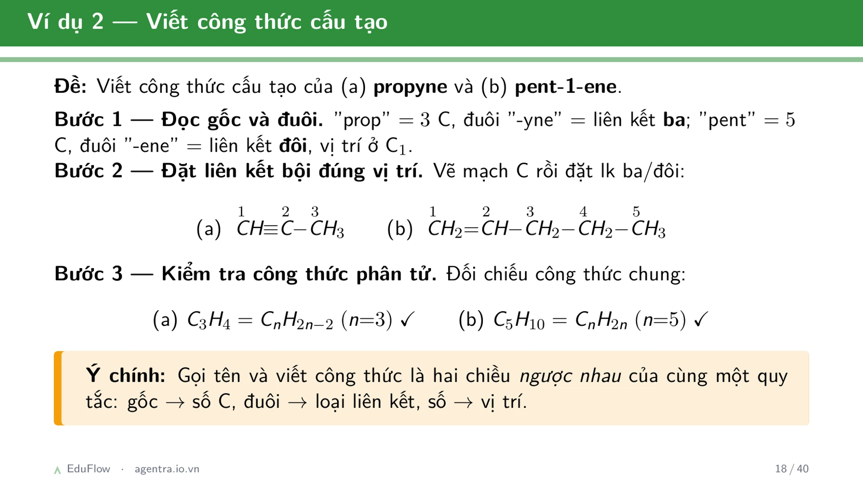 Khái niệm cân bằng hóa học và hằng số cân bằng — slide 18