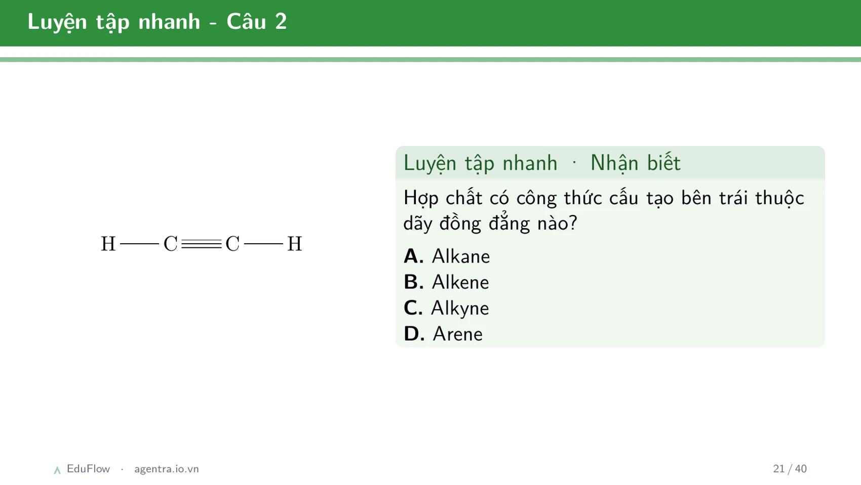 Khái niệm cân bằng hóa học và hằng số cân bằng — slide 21