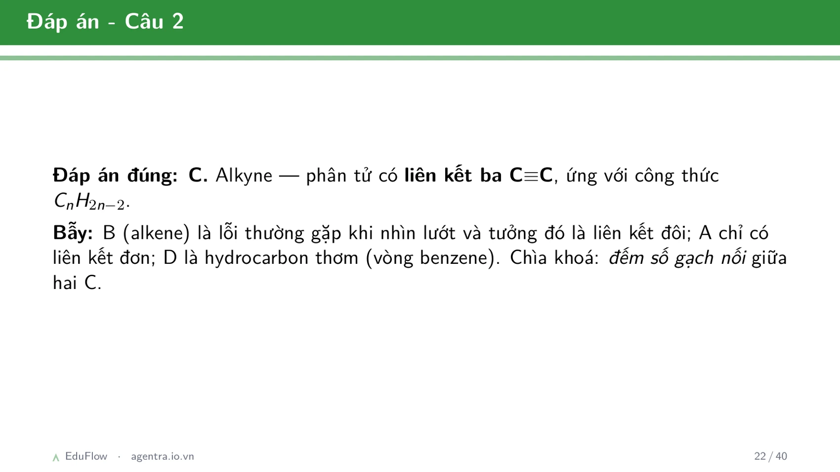Khái niệm cân bằng hóa học và hằng số cân bằng — slide 22