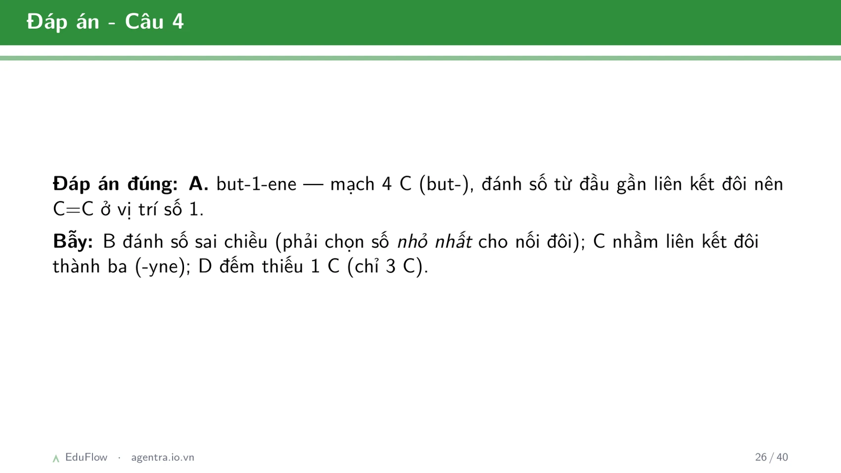Khái niệm cân bằng hóa học và hằng số cân bằng — slide 26