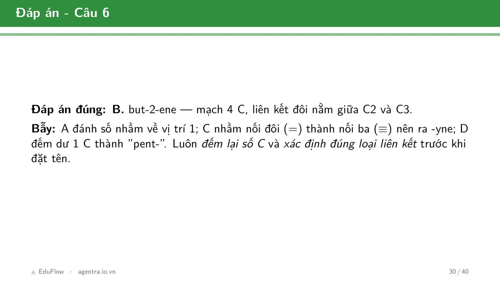 Khái niệm cân bằng hóa học và hằng số cân bằng — slide 30
