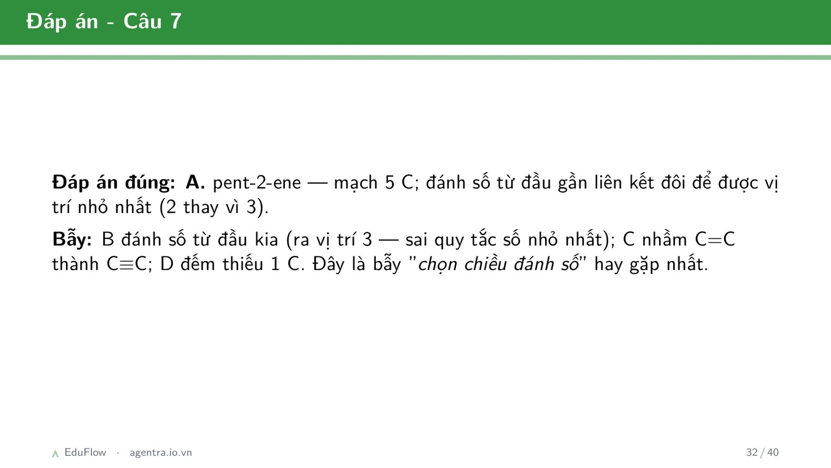 Khái niệm cân bằng hóa học và hằng số cân bằng — slide 32