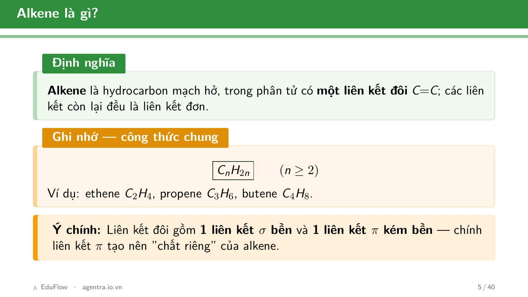Khái niệm cân bằng hóa học và hằng số cân bằng — slide 5