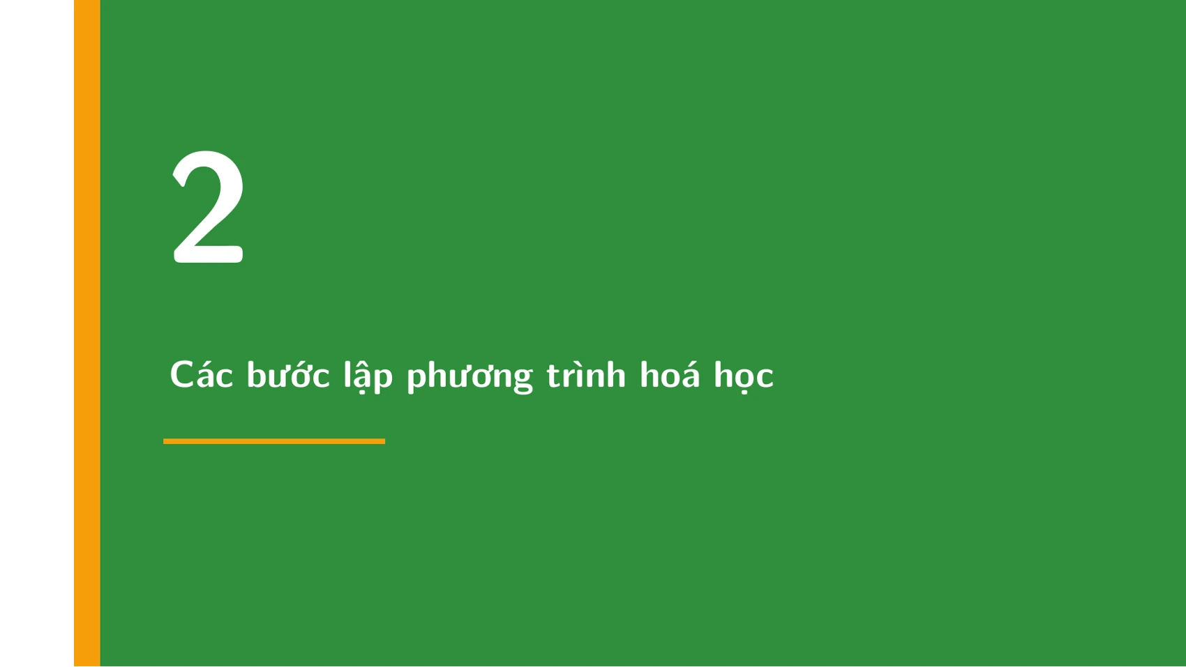 Phương trình hoá học — slide 9