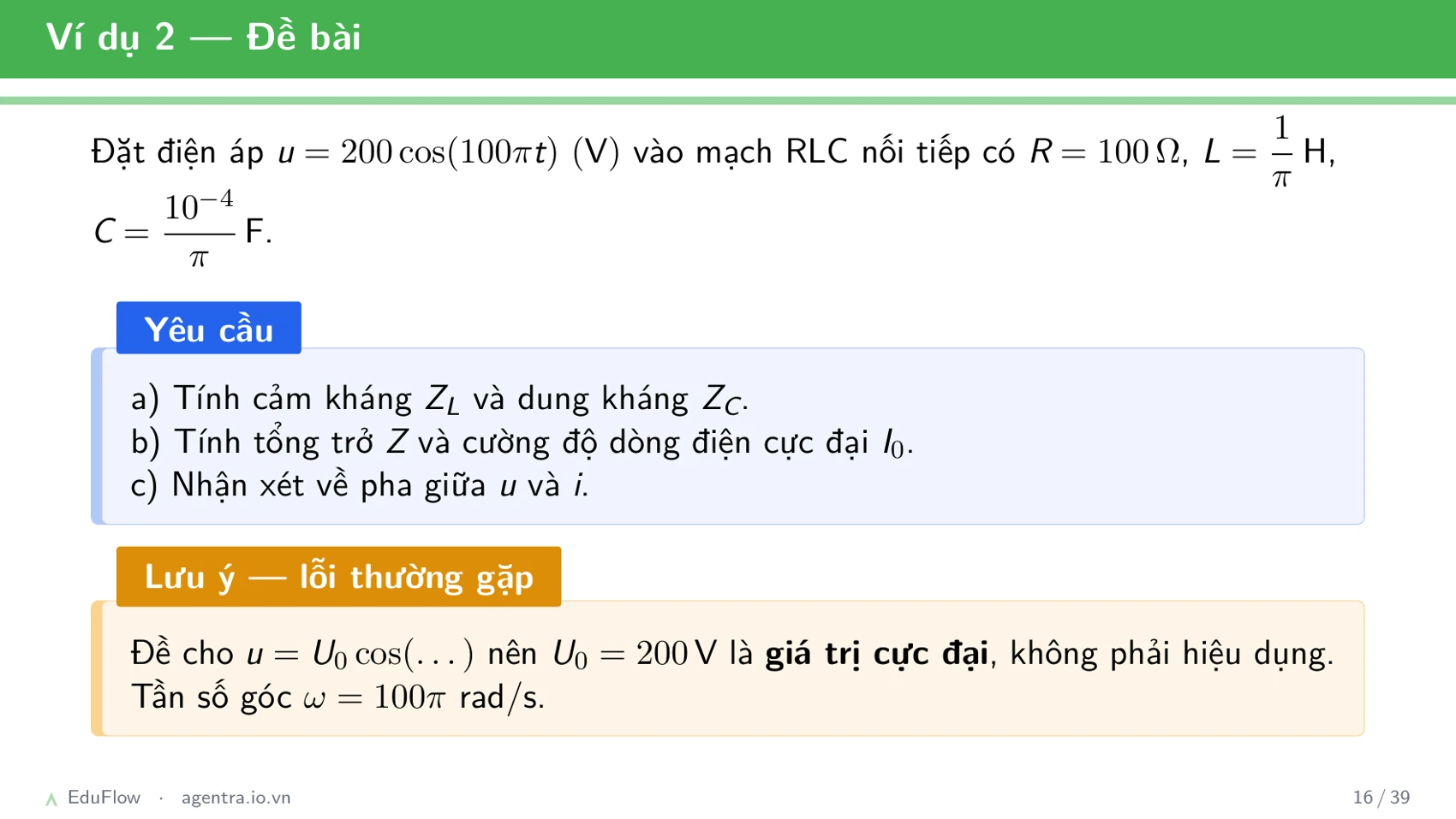 Mạch RLC nối tiếp — slide 16