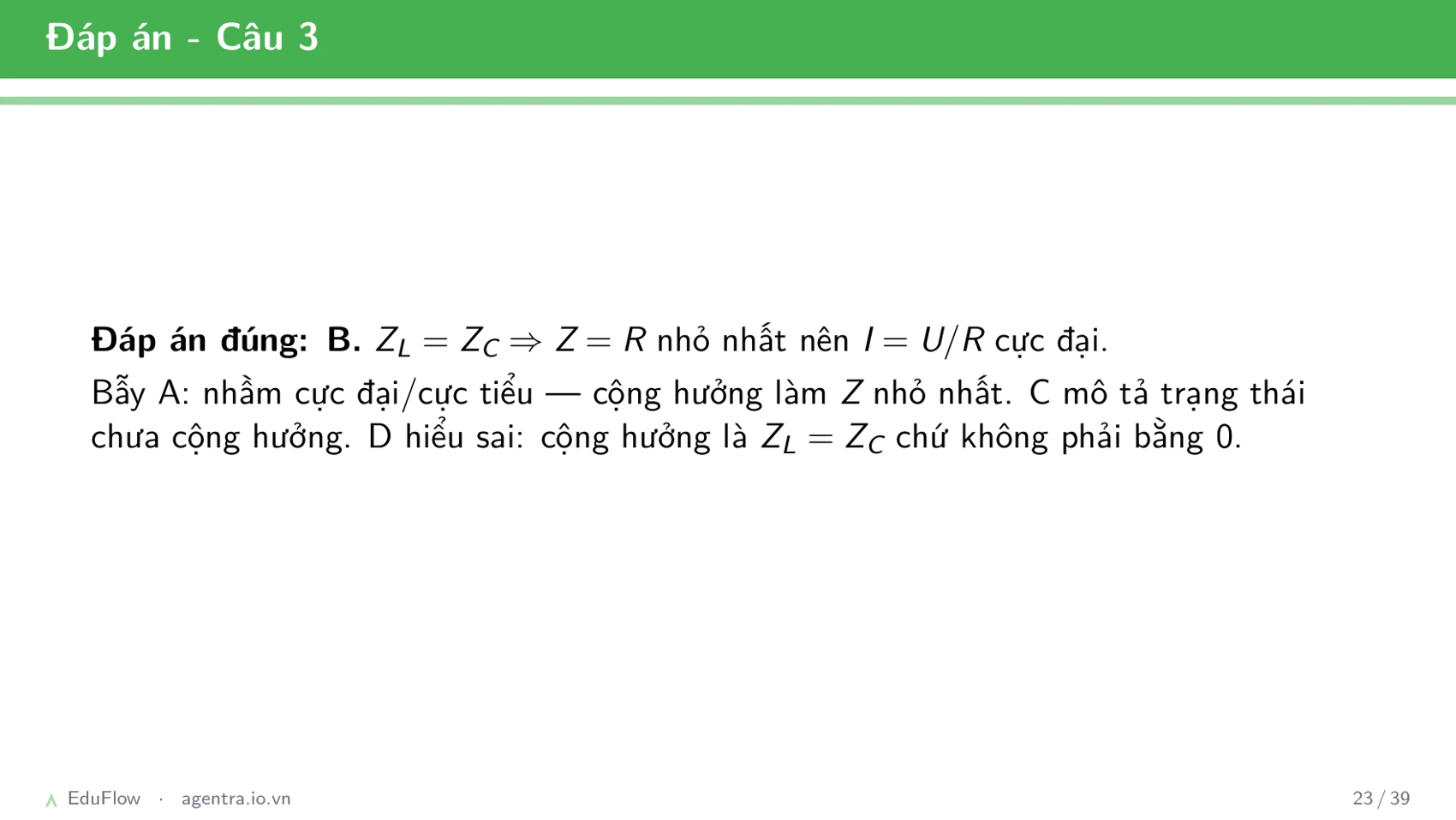 Mạch RLC nối tiếp — slide 23