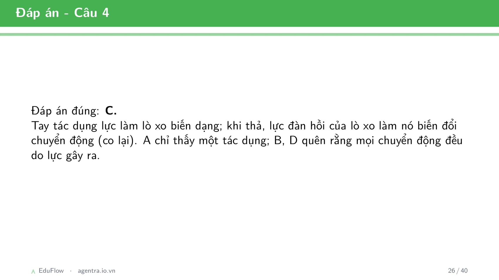 Lực và biểu diễn lực — slide 26