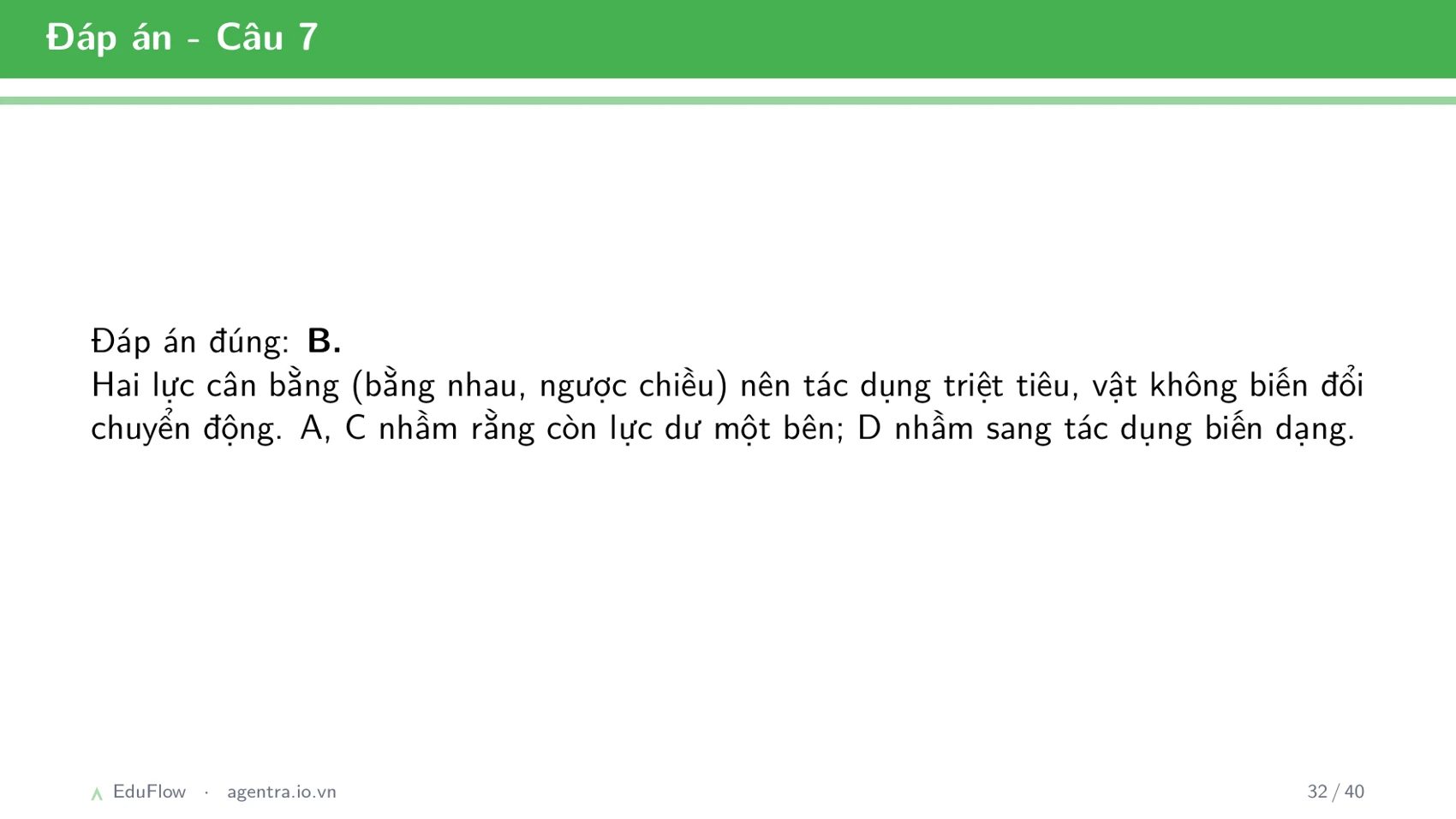 Lực và biểu diễn lực — slide 32