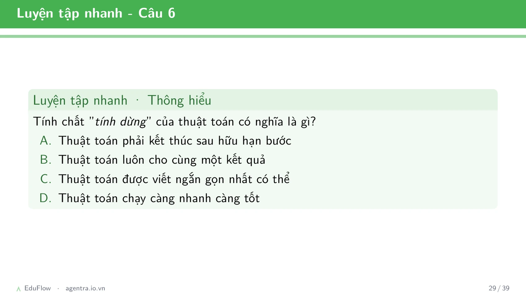 Thuật toán và cấu trúc điều khiển — slide 29