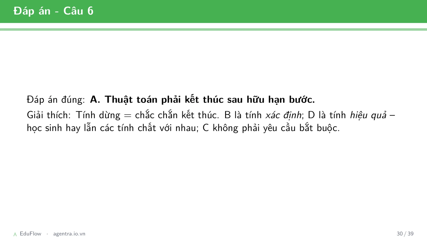 Thuật toán và cấu trúc điều khiển — slide 30