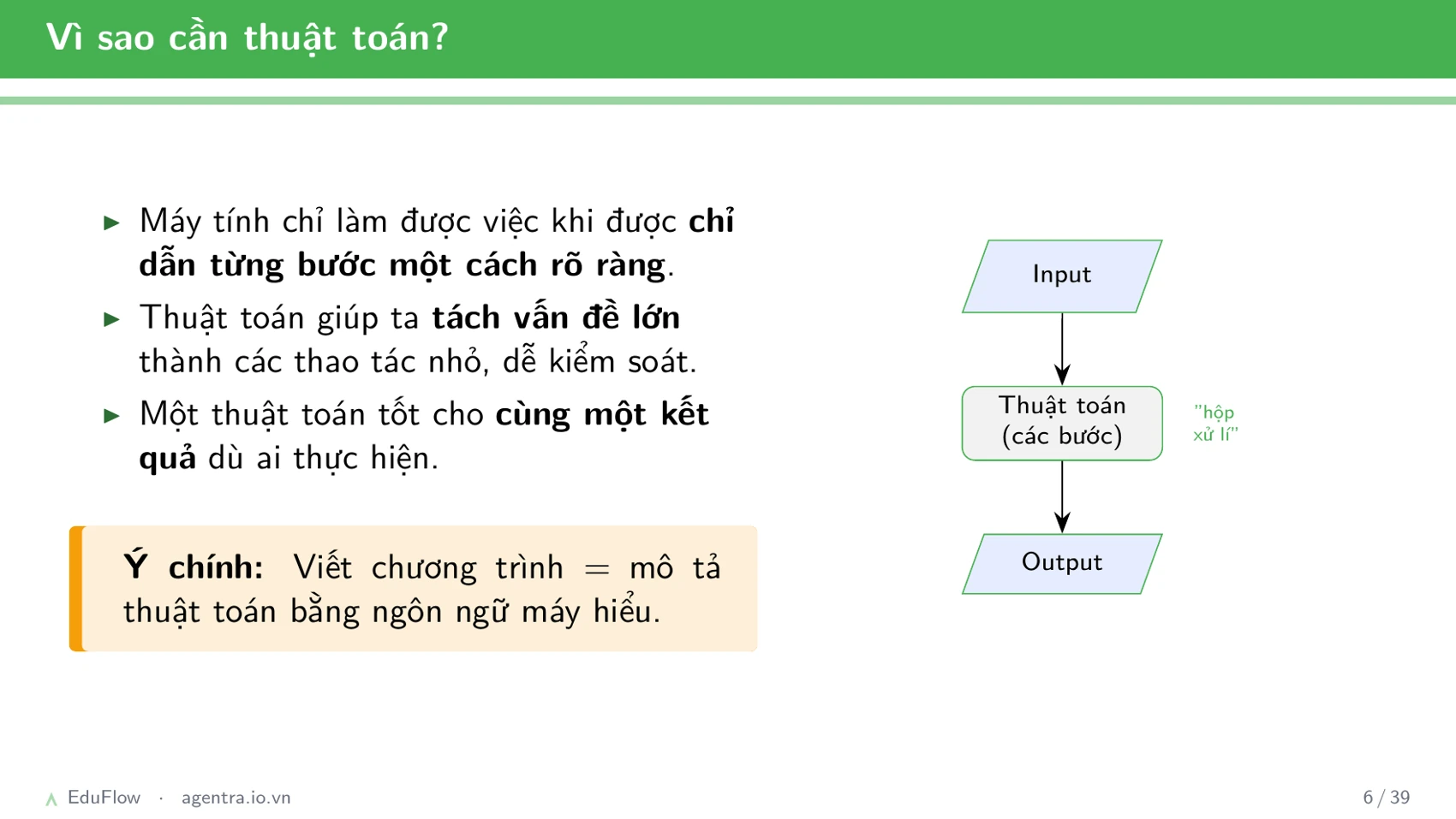 Thuật toán và cấu trúc điều khiển — slide 6
