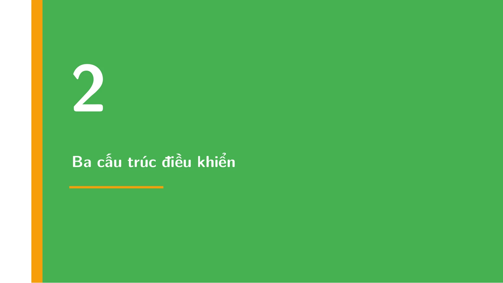 Thuật toán và cấu trúc điều khiển — slide 9