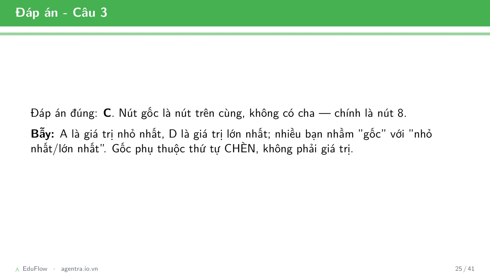 Cây nhị phân tìm kiếm — slide 25