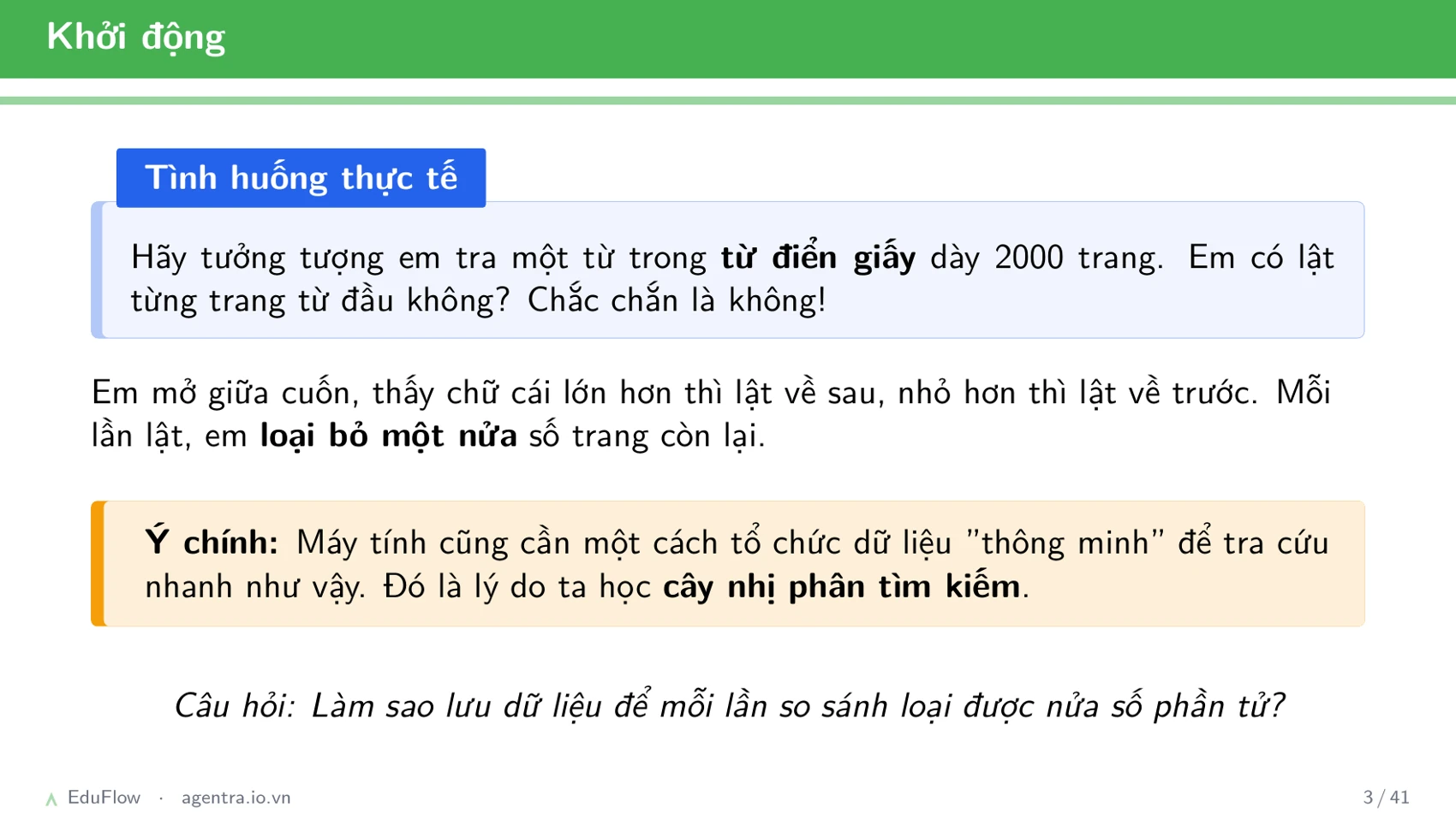 Cây nhị phân tìm kiếm — slide 3