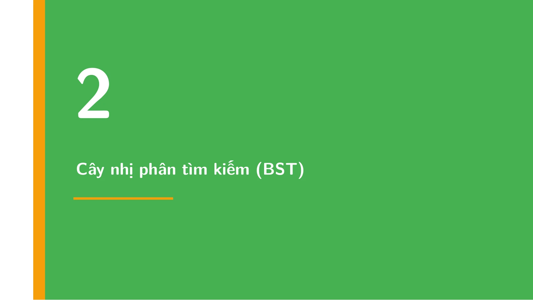 Cây nhị phân tìm kiếm — slide 7