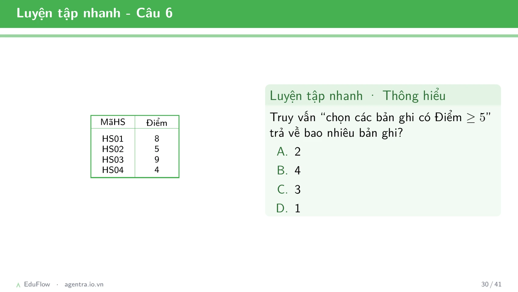 Cơ sở dữ liệu quan hệ — slide 30