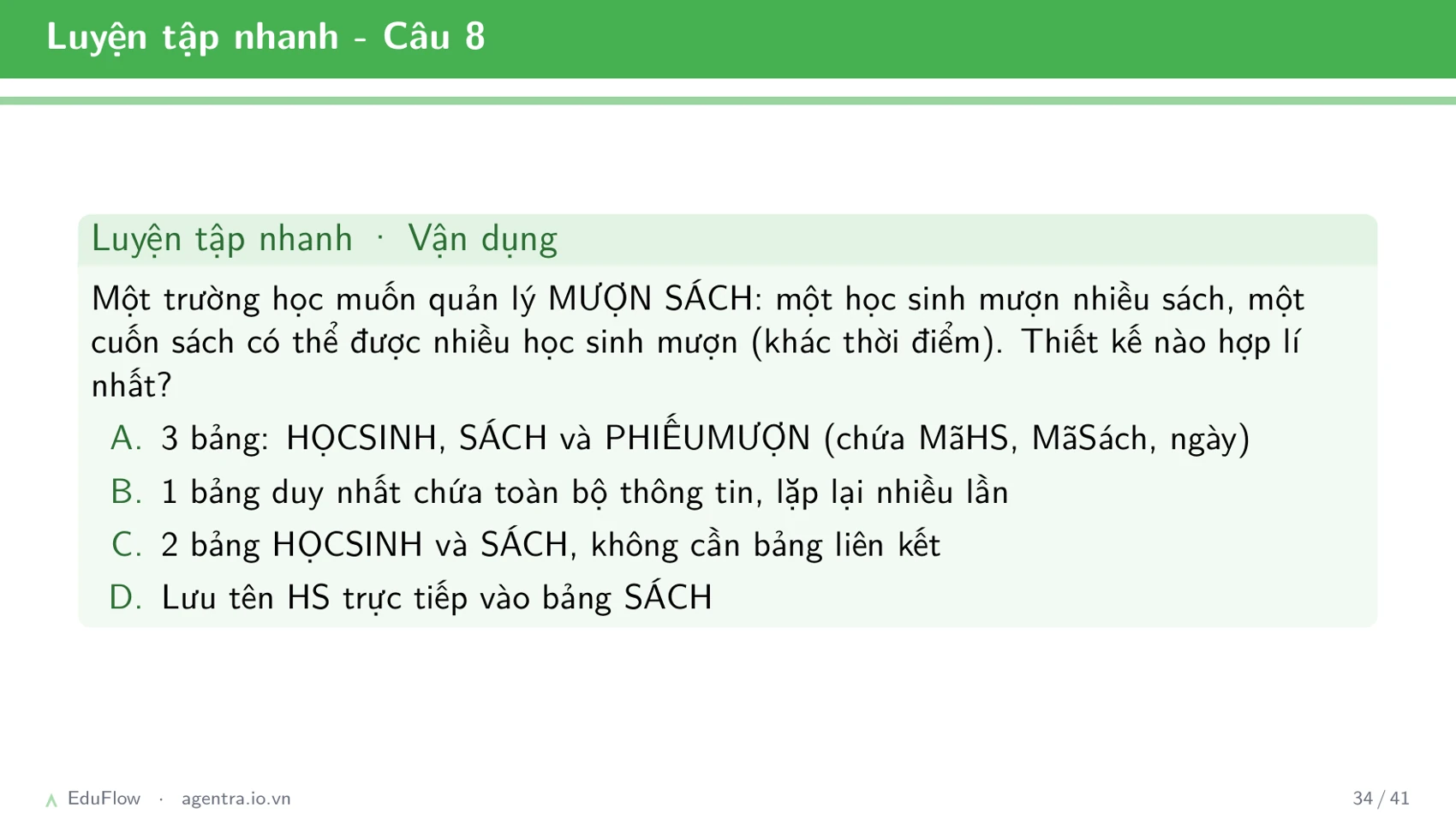 Cơ sở dữ liệu quan hệ — slide 34