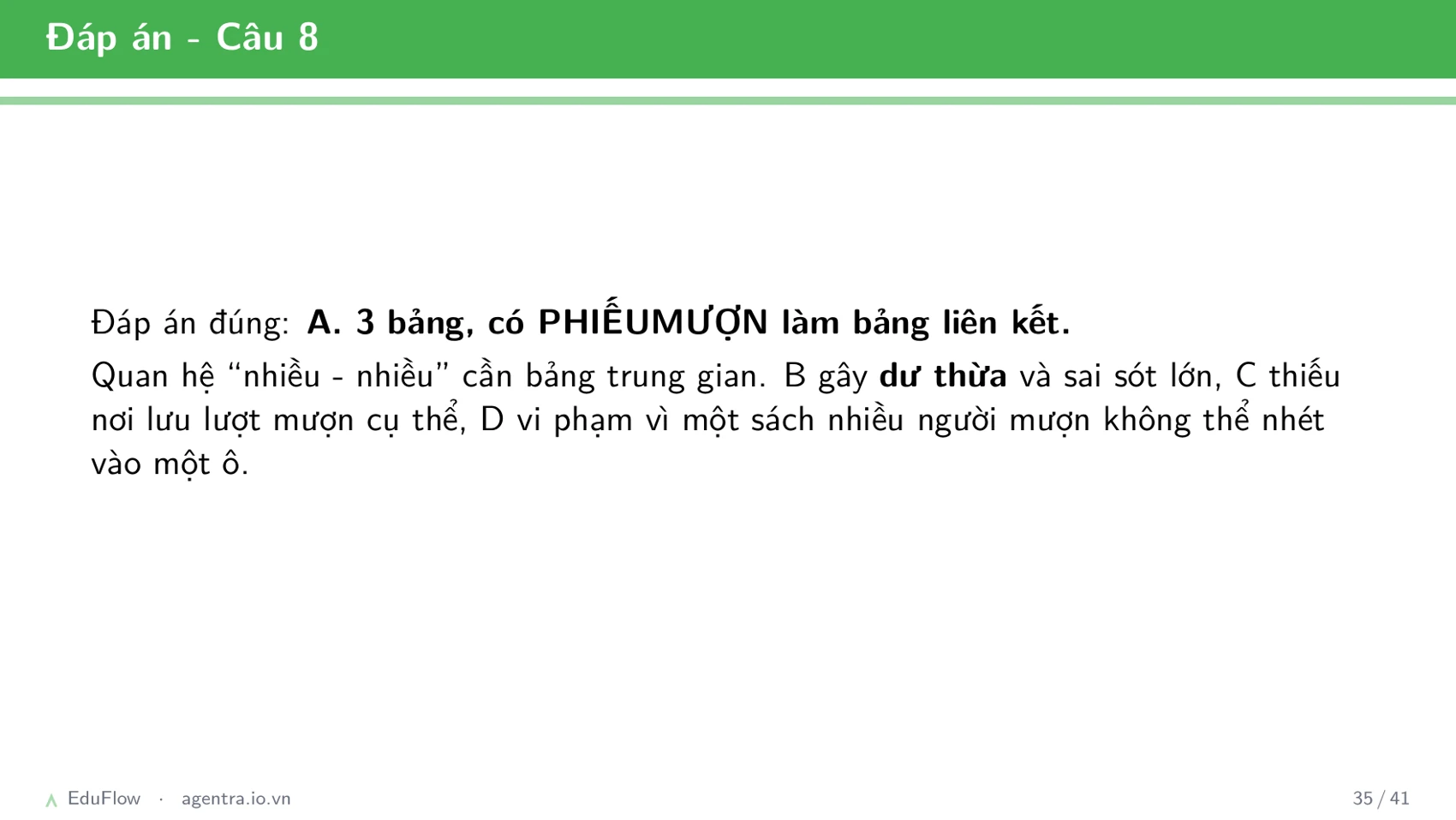 Cơ sở dữ liệu quan hệ — slide 35
