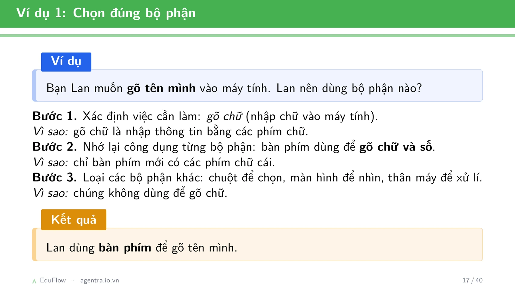 Máy tính và các bộ phận — slide 17