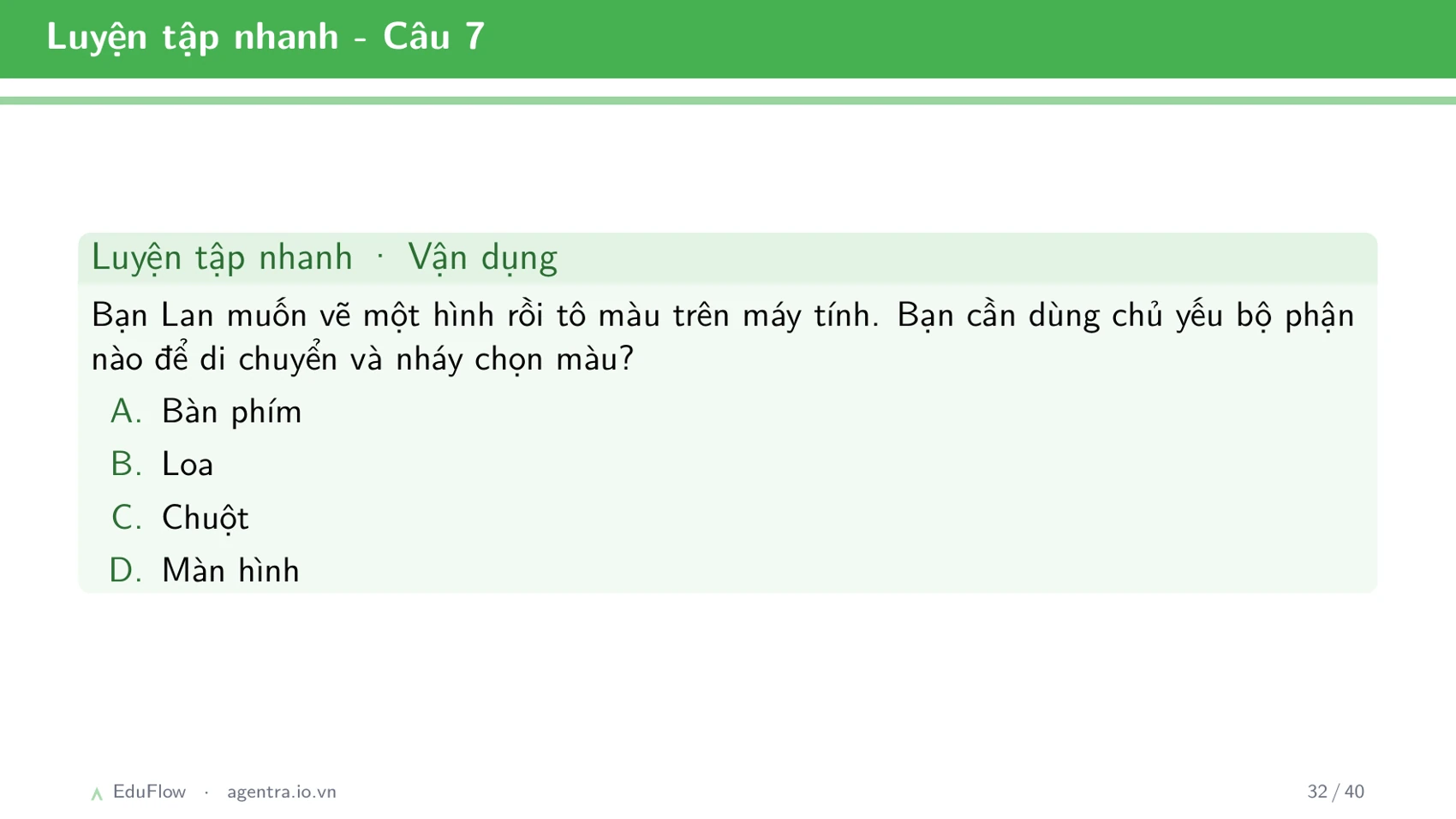 Máy tính và các bộ phận — slide 32